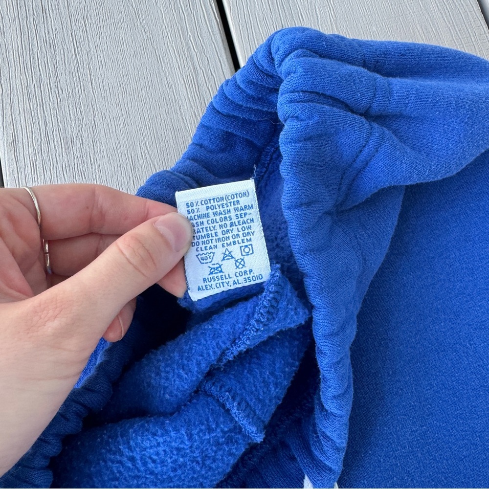 Vintage Russell Athletic Blue Sweatpants - Picture 5 of 10